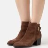 Anna Field LEATHER - Ankle Boot - Cognac