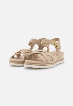 Anna Field LEATHER - Keilsandalette - Beige 8 Anna Field LEATHER - Keilsandalette - Beige -Anna Field 8297b92a5b25491a8d627a8800e3ab2b