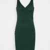 Anna Field Jerseykleid - Dark Green
