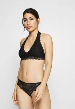 Anna Field 7 PACK LACE BRIEF - NEW VARIATION OF GREER - MICRO PANEL - Slip - Black