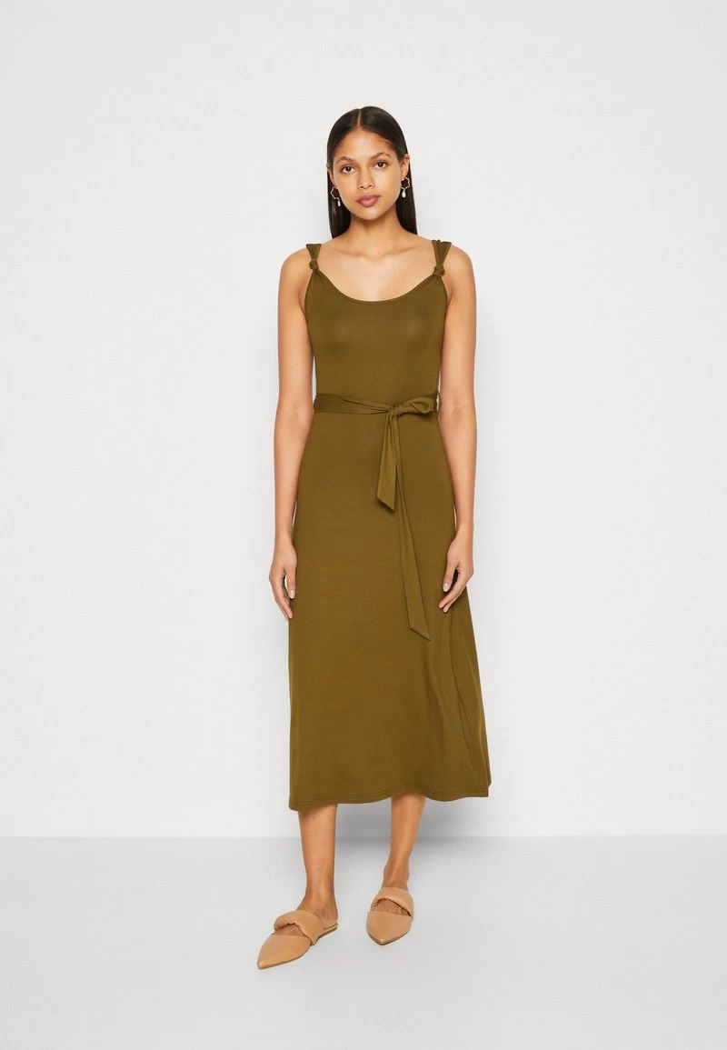 Anna Field Jerseykleid - Olive 1 Anna Field Jerseykleid - Olive