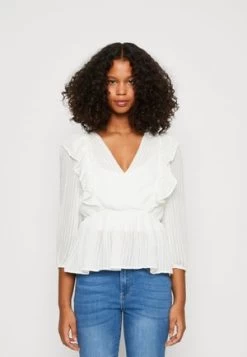 Anna Field PEPLUM - Bluse - Green -Anna Field 9419ff14e11c41ada200818069c2db1b