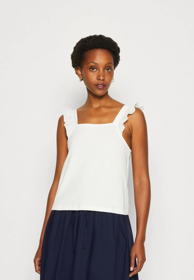 Anna Field Top - White 1 Anna Field Top - White