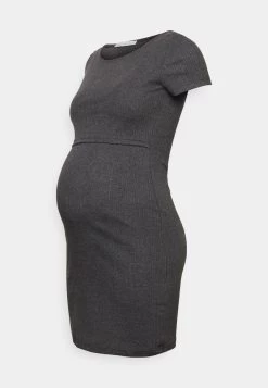 SHORT SLEEVES - Jerseykleid - Mottled Dark Grey 10 SHORT SLEEVES - Jerseykleid - Mottled Dark Grey -Anna Field a12eb757c88f47778add388454b2e645