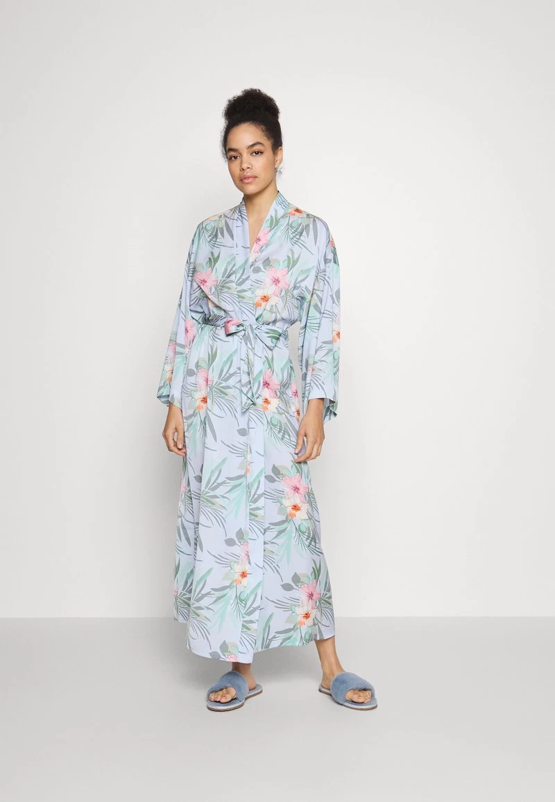 Anna Field FLORAL ROBE - Bademantel - Blue 1 Anna Field FLORAL ROBE - Bademantel - Blue