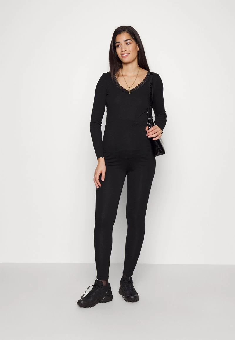 2 PACK - Leggings - Hosen - Black 1 2 PACK - Leggings - Hosen - Black