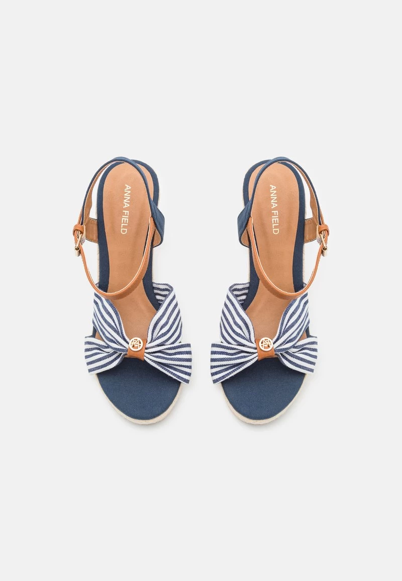 Anna Field High Heel Sandalette - Dark Blue 6 Anna Field High Heel Sandalette - Dark Blue – Bild 6