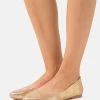 Anna Field LEATHER - Klassischer Ballerina - Gold