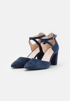 Anna Field LEATHER - High Heel Pumps - Dark Blue -Anna Field ad3ae528caf340659ba620c0ce989155