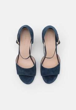 LEATHER - Riemensandalette - Dark Blue -Anna Field ad8bba103dfc43c5b474005bfd2b6d4b