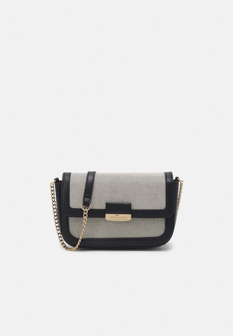 Anna Field Umhängetasche - Black/white 1 Anna Field Umhängetasche - Black/white