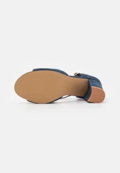 LEATHER - Riemensandalette - Dark Blue -Anna Field ae1b6257989b4a8697d6bd7612968f15