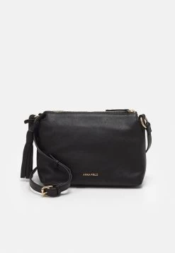 Anna Field LEATHER - Umhängetasche - Black -Anna Field b369b9b78ac0420dbbccf482ff0a51fb 1