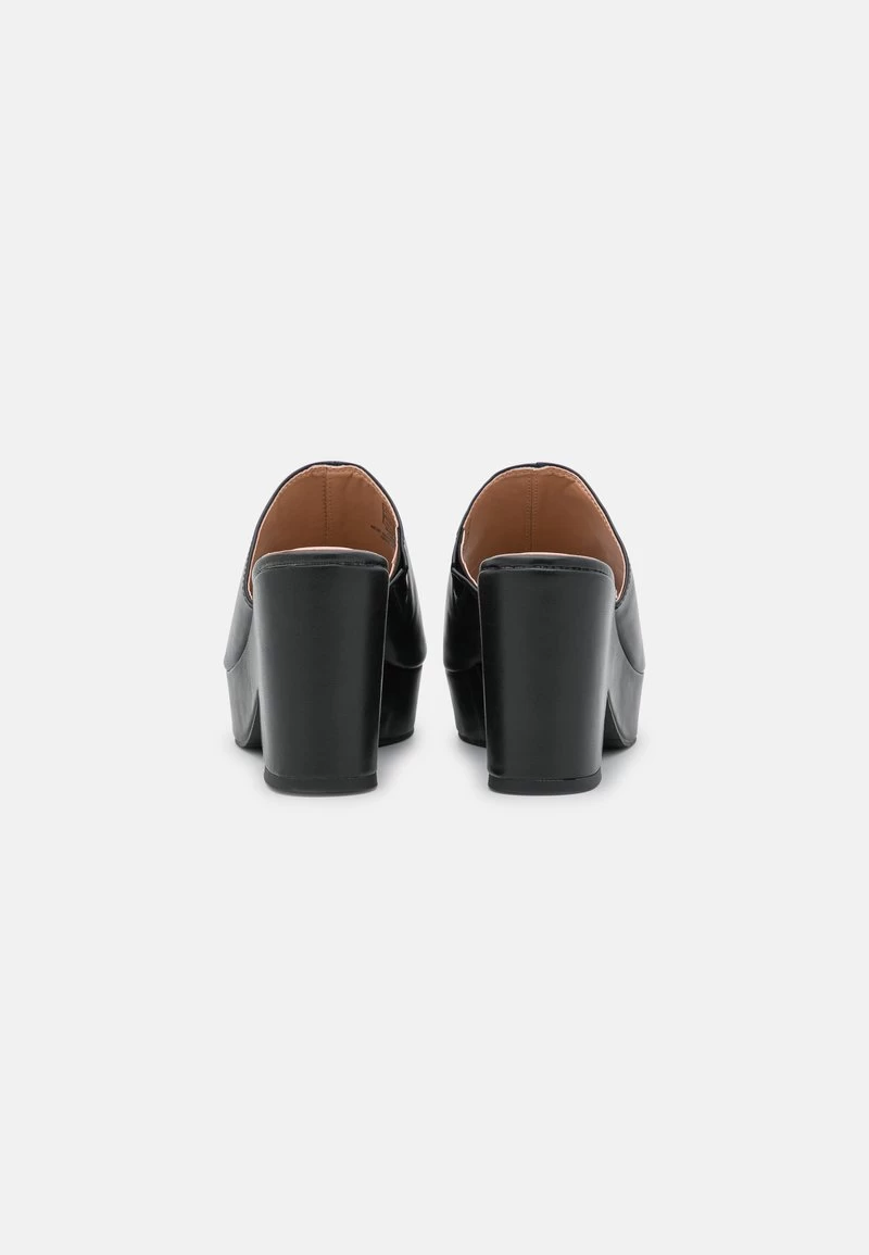 WIDE FIT - Pantolette Hoch - Black 4 WIDE FIT - Pantolette Hoch - Black – Bild 4