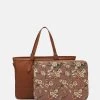Anna Field SET - Notebooktasche - Cognac