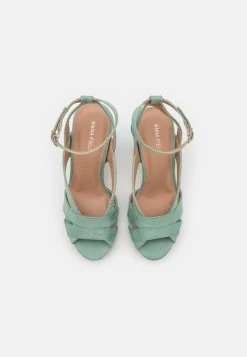 Anna Field Plateausandalette - Mint -Anna Field bca04b2a93bd4694ab1ff89b0922dd42