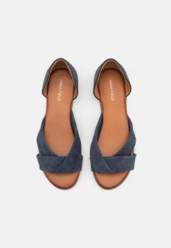 Anna Field LEATHER - Riemensandalette - Dark Blue -Anna Field bcb8194894d148a1a98f5d962f573f80