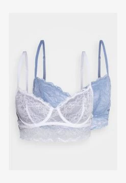 Anna Field 2 PACK - Bügel BH - 503 - Dark Blue_001 - White -Anna Field bcca676f548d4804aa8bb36980156f43