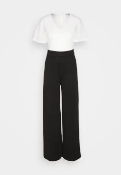 Anna Field Jumpsuit - White/black -Anna Field bd849d86f81346dc8bb5205128143631