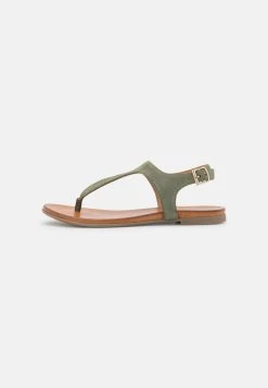 Anna Field LEATHER - Riemensandalette - Khaki -Anna Field c2a917042ad24516b831b8032a018966