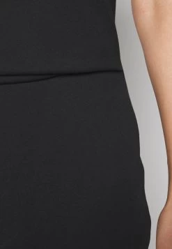 DRAPPED NECKLINE SMART BODYCON SLEEVELESS MINI DRESS - Jerseykleid - Black 11 DRAPPED NECKLINE SMART BODYCON SLEEVELESS MINI DRESS - Jerseykleid - Black -Anna Field c5a8b3e2405f4b72b874a59f71d5803b