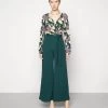 Anna Field Jumpsuit - Dark Green/yellow