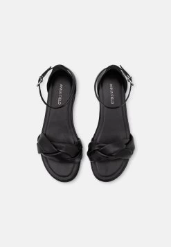 LEATHER - Riemensandalette - Black 11 LEATHER - Riemensandalette - Black -Anna Field d5dae6fe44eb4451a6fc8381e9679cc1