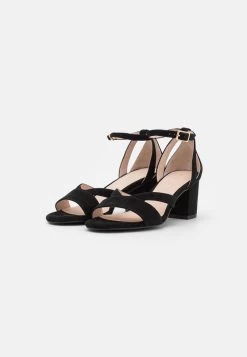LEATHER WIDE FIT - Riemensandalette - Black -Anna Field da0420eb983e4b45ba2c1d93a78fccb3