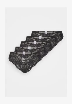 Anna Field 5 PACK - Slip - Black -Anna Field dccba64d21d34d7cadc660bba37090fe