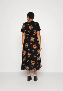 WRAP DRESS HIGH LOW HEM - Freizeitkleid - Black 8 WRAP DRESS HIGH LOW HEM - Freizeitkleid - Black -Anna Field de12f0ef14d241e1b655b15c1d5dd52e