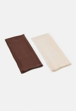 Anna Field 2 PACK - Kopftuch - Off-white/brown