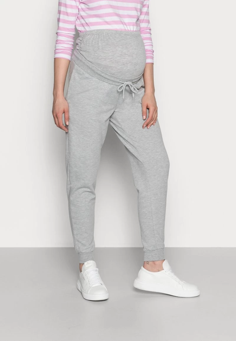 SLIM FIT JOGGERS - OVERBUMP - Jogginghose - Light Grey 1 SLIM FIT JOGGERS - OVERBUMP - Jogginghose - Light Grey