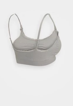 Anna Field MATERNITY SEAMLESS BRA 2 PACK - Bustier - Grey/black -Anna Field e83bf0241e32497bb490c92550d950bb
