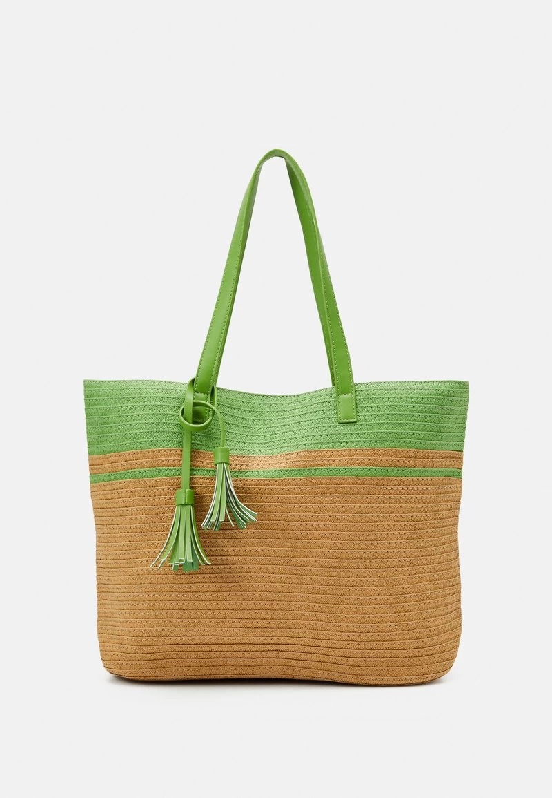 Anna Field Shopping Bag - Green 1 Anna Field Shopping Bag - Green