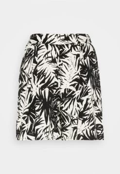 Anna Field Shorts - Black/off-white -Anna Field f16c51127a8e4ab7bfd2230d15c24062
