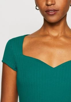 Anna Field T-Shirt Basic - Dark Green -Anna Field f4df2445d37c4307ad833423e9f50e38