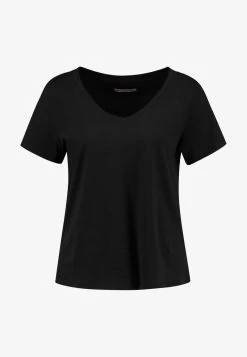Anna Field T-Shirt Basic - Black -Anna Field f7cb69534331411db45d95df342bc5bb