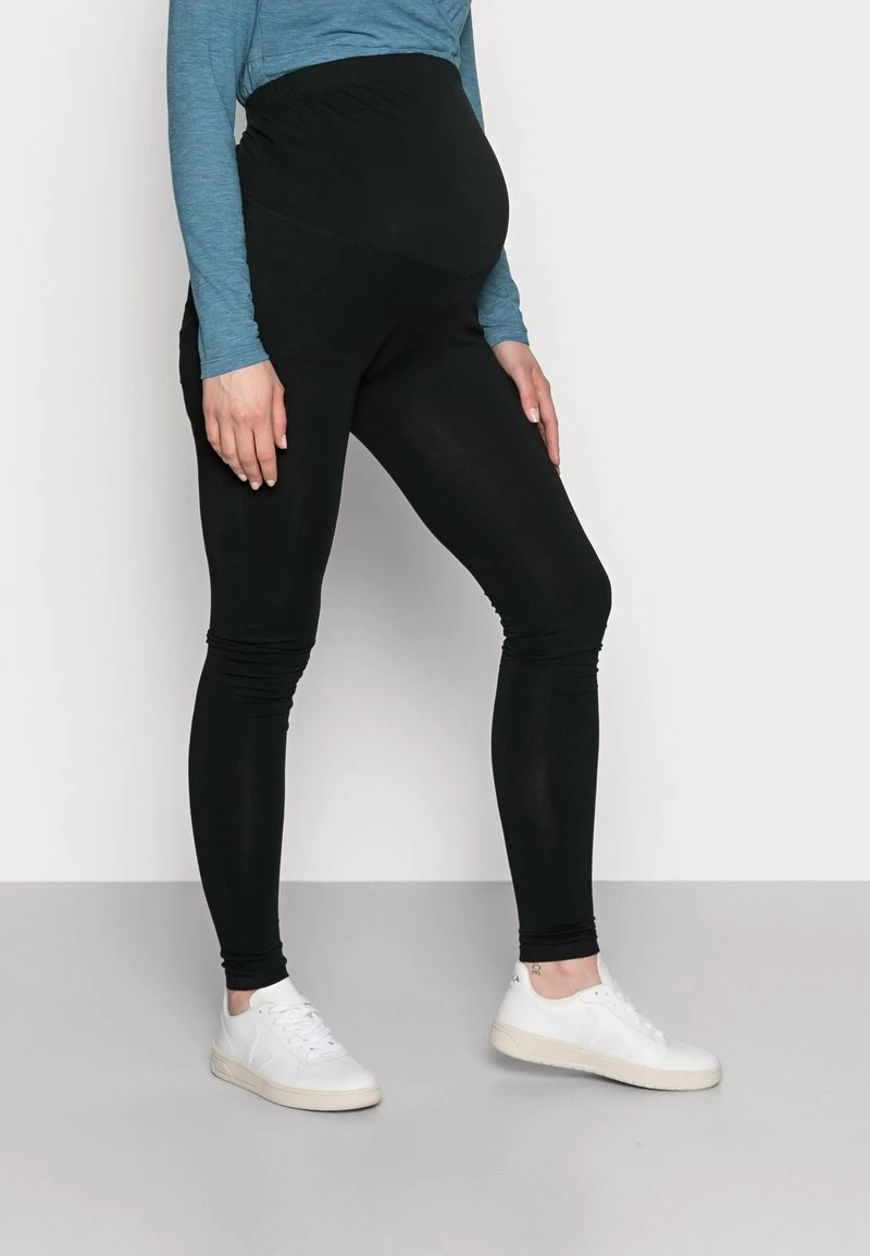 7/8 LENGTH MATERNITY LEGGINGS 2 PACK - Leggings - Hosen - Black 2 7/8 LENGTH MATERNITY LEGGINGS 2 PACK - Leggings - Hosen - Black – Bild 2