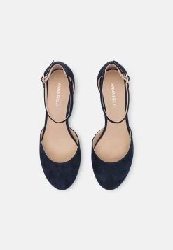 Anna Field LEATHER - Pumps - Dark Blue -Anna Field fa81b595286a4404b242f3c99fbaf72b