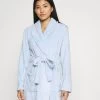 Anna Field LADIES PLUSH BATHROBE - Bademantel - Blue