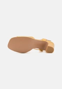 Anna Field LEATHER - Riemensandalette - Gold -Anna Field fe6e417663ae4a618cfa3943a0571a9f